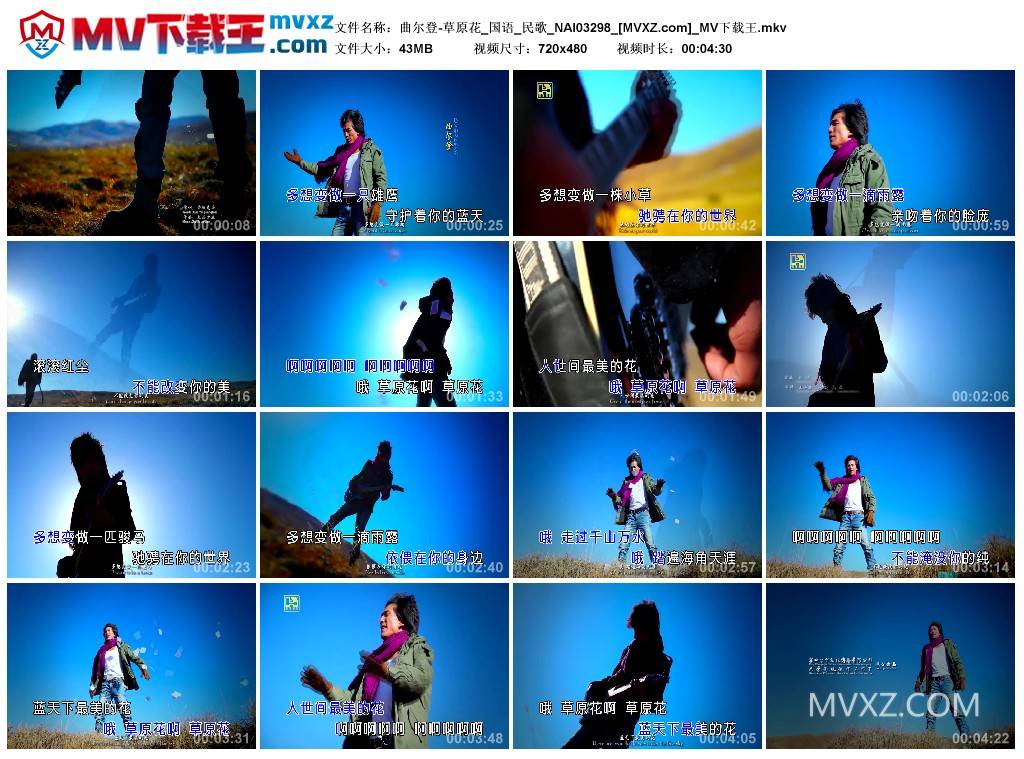 曲尔登-草原花_国语_民歌_NAI03298